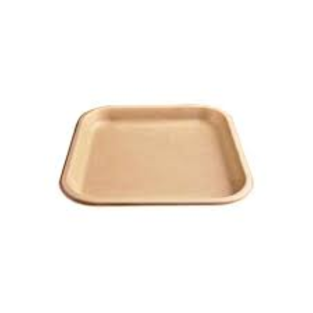 ECSTACY BIODEGRADABLE 6   SQUARE PLATE
